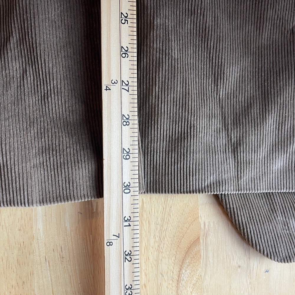 Saddlebred Corduroy Blazer 38R Cotton Sport Coat Suit Jacket Brown 2 Button - Picture 8 of 12